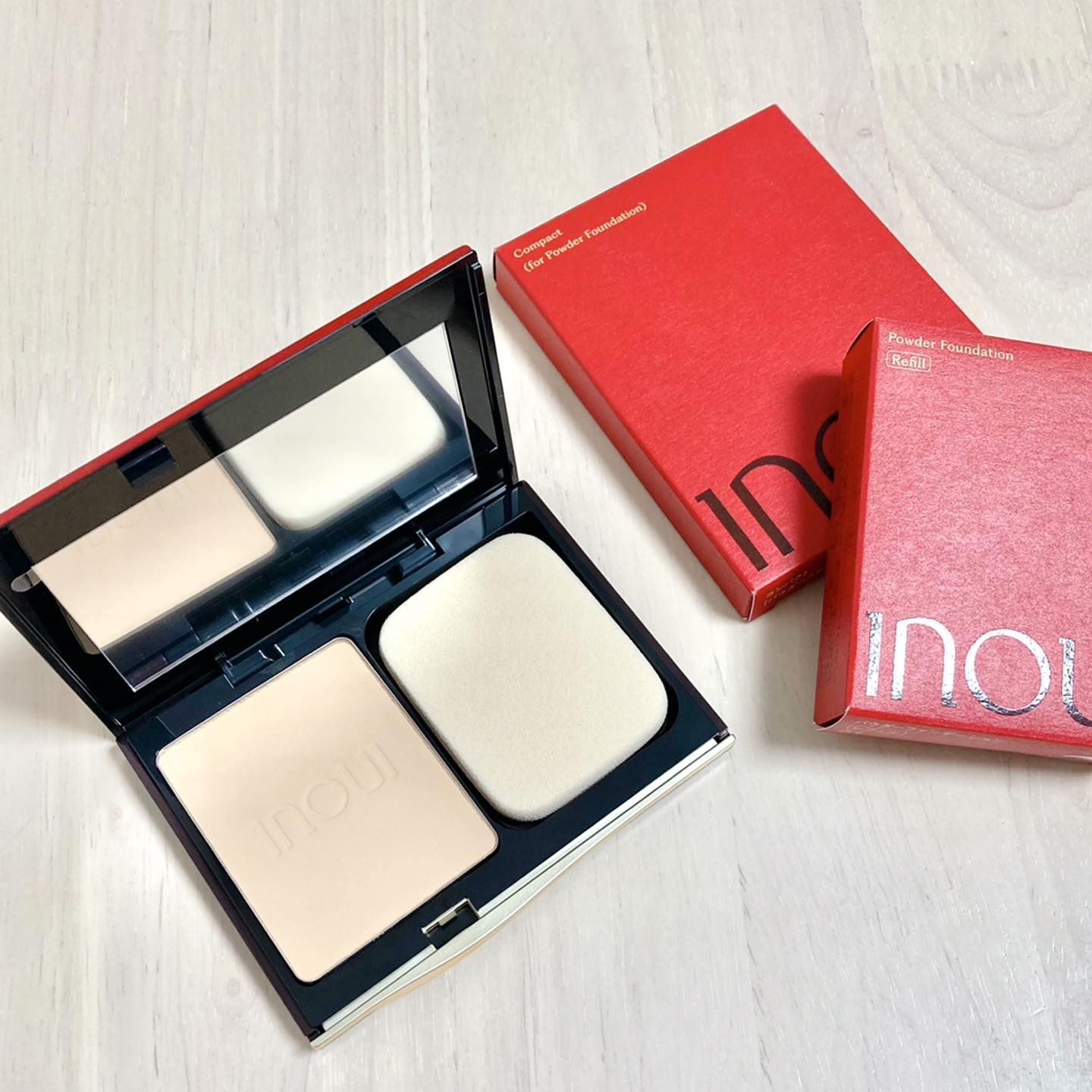 パウダーファンデーション 01/INOUI/パウダーファンデーションを使ったクチコミ（1枚目）