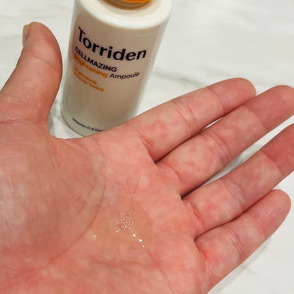 セルメイジング ビタC ブライトニングアンプル/Torriden/美容液を使ったクチコミ(3枚目)