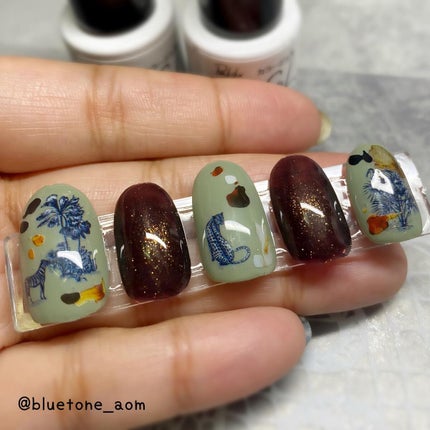 パル カラージェル/キャンドゥ/ジェルネイルを使ったクチコミ(6枚目)