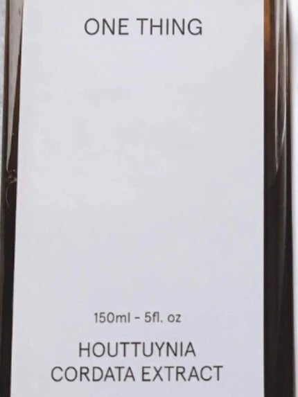 ドクダミ化粧水/ONE THING/化粧水を使ったクチコミ(1枚目)