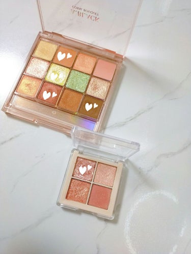 TWINKLE POP Pearl Flex Glitter Eye Palette/CLIO/アイシャドウパレットを使ったクチコミ（2枚目）