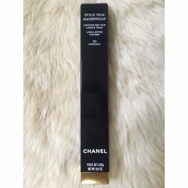 スティロ ユー ウォータープルーフ N/CHANEL/ペンシルアイライナーを使ったクチコミ（1枚目）