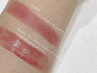 UR GLAM LUXE　TINT LIP GLOSS/U R GLAM/リップグロスを使ったクチコミ（2枚目）