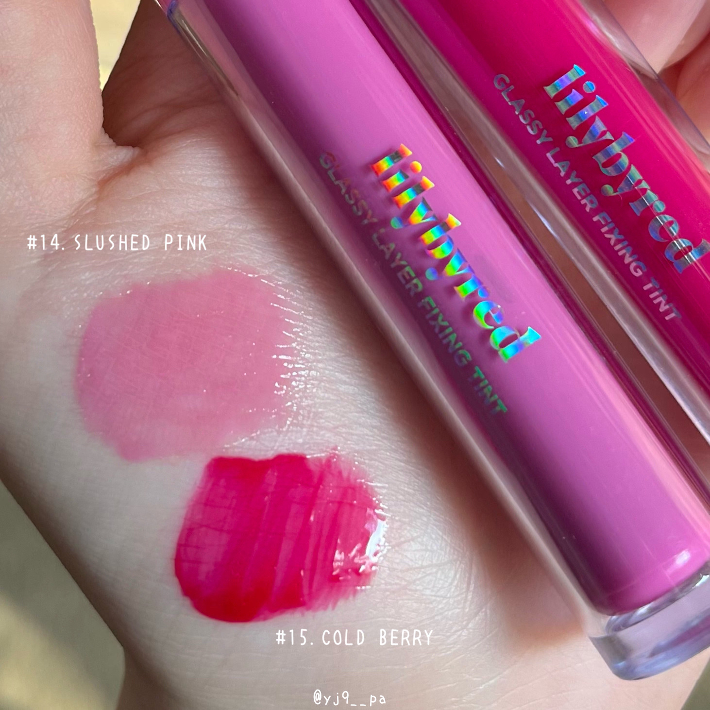 Glassy Layer Fixing Tint/lilybyred/口紅を使ったクチコミ（2枚目）