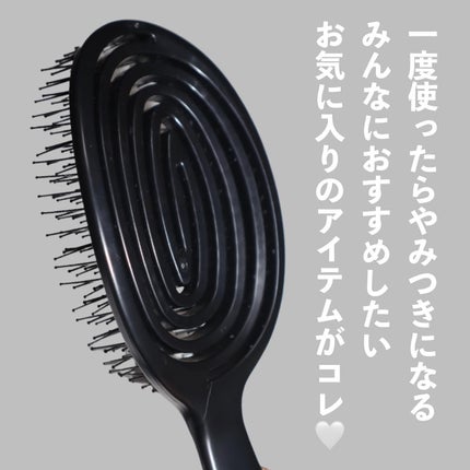 デタングリングブラシ 3Dスーパーフィット/マペペ/ヘアブラシを使ったクチコミ(2枚目)
