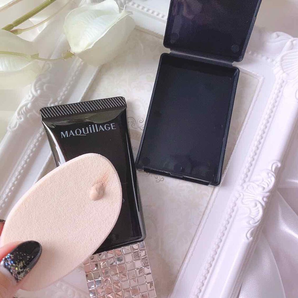 ドラマティックジェリーリキッド/マキアージュ/リキッドファンデーションを使ったクチコミ(2枚目)