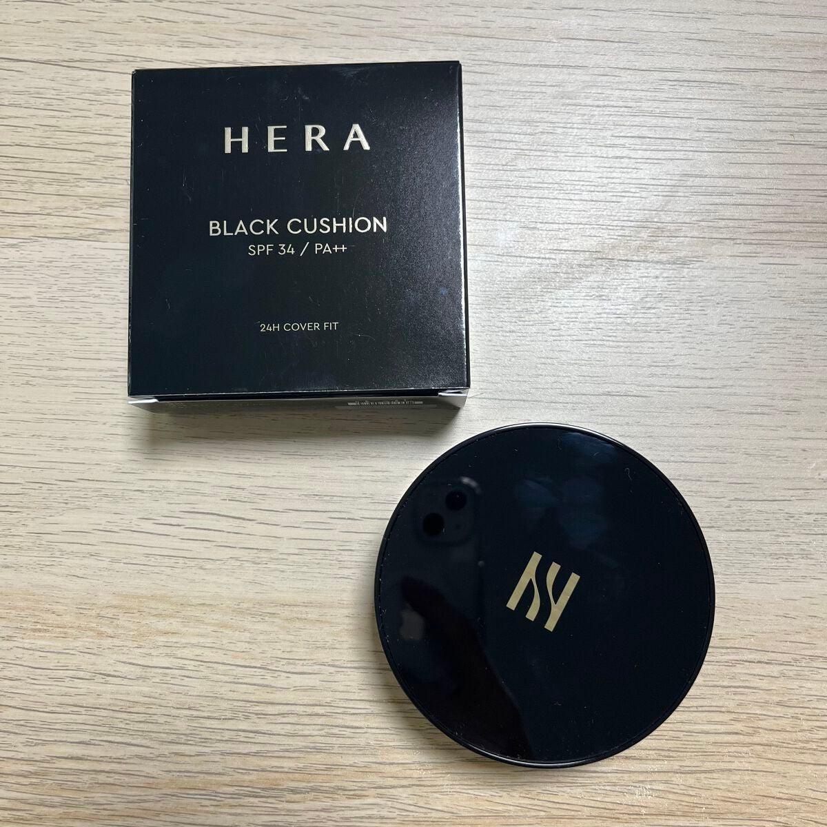 ブラック クッション/HERA/クッションファンデーションを使ったクチコミ(1枚目)