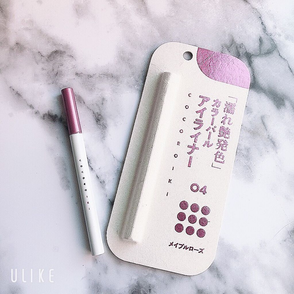 アイデザインライナー/COCOROIKI/リキッドアイライナーを使ったクチコミ（1枚目）