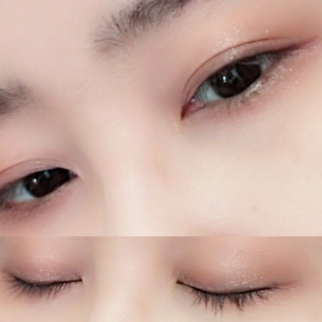 アイカラーパレット/heme/アイシャドウパレットを使ったクチコミ（3枚目）