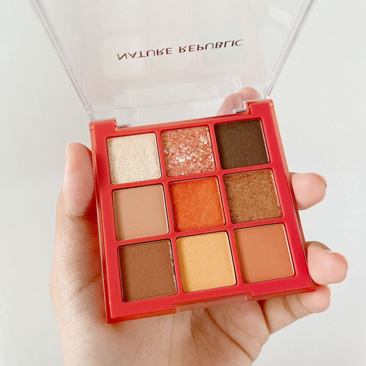 プロタッチキーリングポイントシャドウパレット/ネイチャーリパブリック/アイシャドウパレットを使ったクチコミ(2枚目)