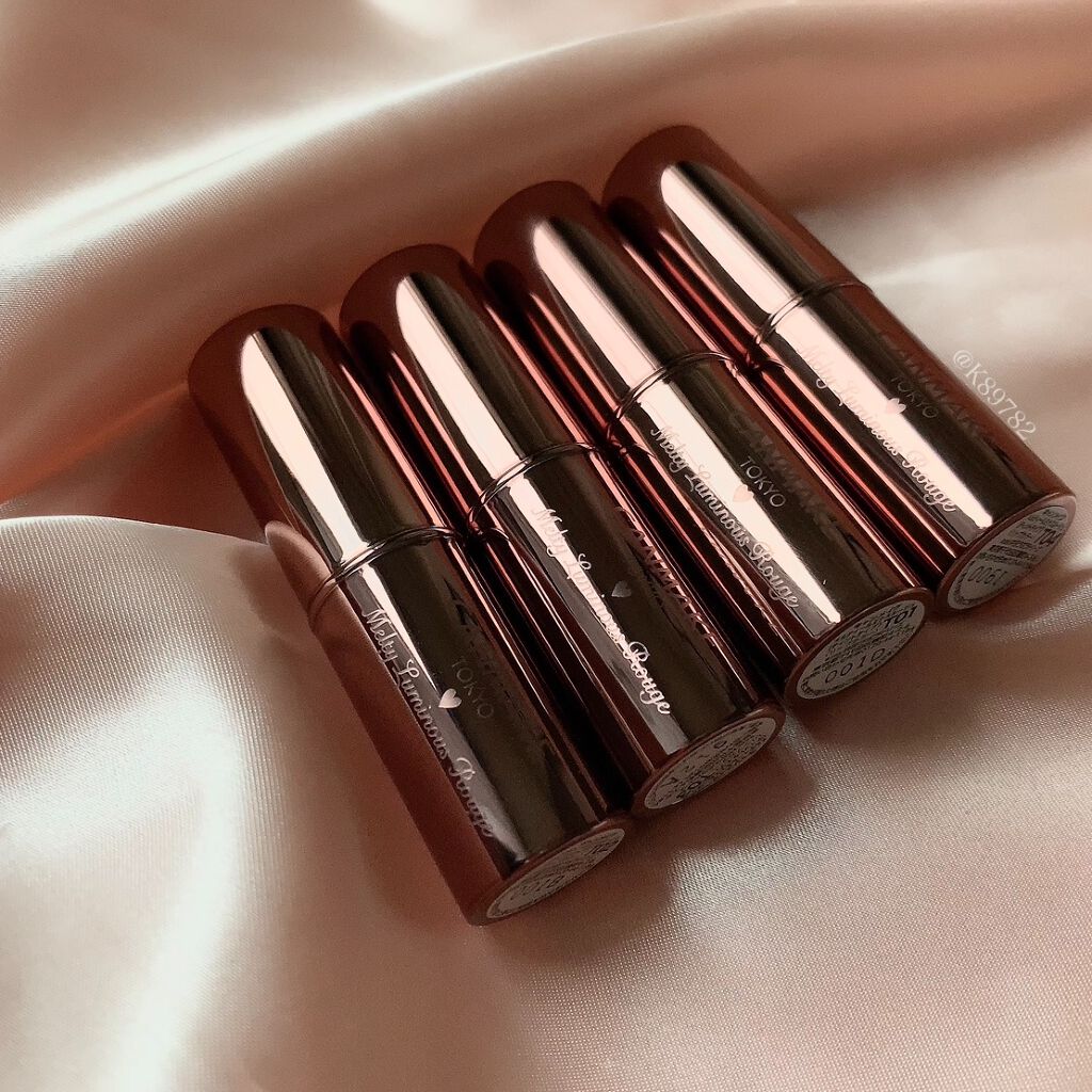 メルティールミナスルージュ(ティントタイプ)/キャンメイク/リップティントを使ったクチコミ(4枚目)