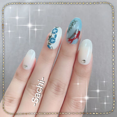 一部予約販売中 飴玉レッドと手描き金魚 ネイル 夏 即納お買い得 Www Sindlenamieru Sk