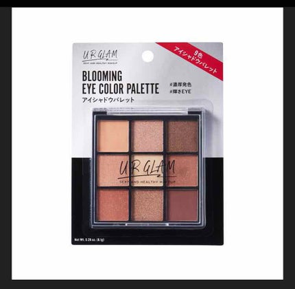 UR GLAM BLOOMING EYE COLOR PALETTE/U R GLAM/アイシャドウパレットを使ったクチコミ(2枚目)