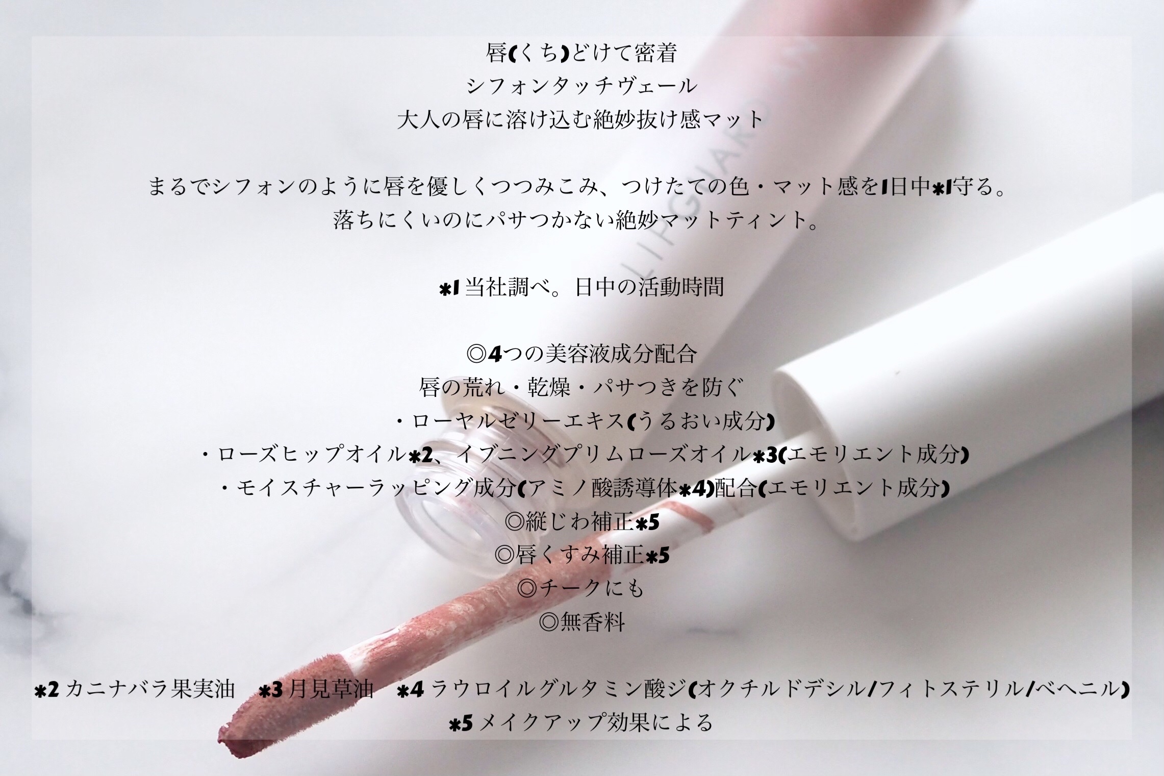 マットヴェールティント/LIPGUARDIAN/リップティントを使ったクチコミ（2枚目）