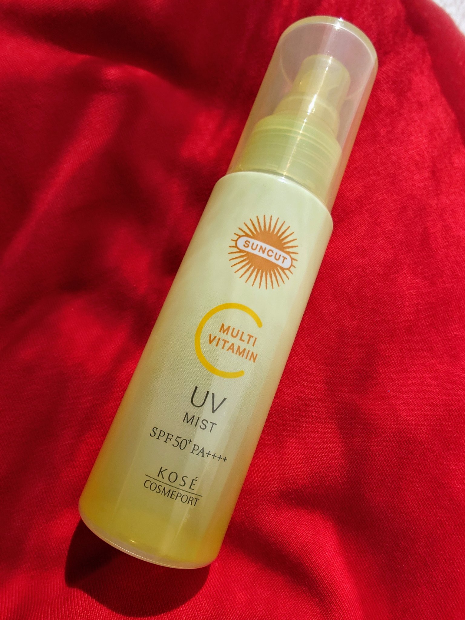 サンカットR マルチビタミンUV ミスト/サンカット®/日焼け止めミスト・スプレーを使ったクチコミ（1枚目）