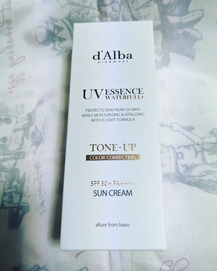 ウォータフルトーンアップサンクリーム/ダルバ/日焼け止めクリームを使ったクチコミ(1枚目)