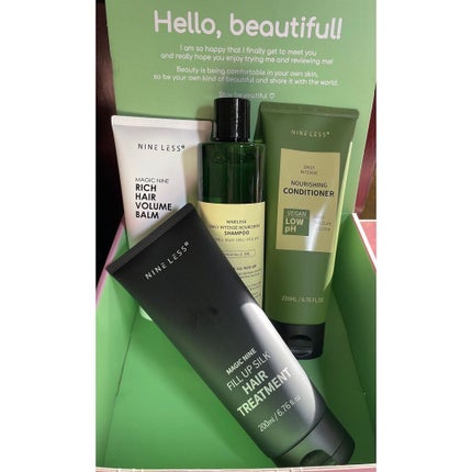 Magic Nine Fill Up Silk Hair Treatment/NINELESS/洗い流すヘアトリートメントを使ったクチコミ(1枚目)