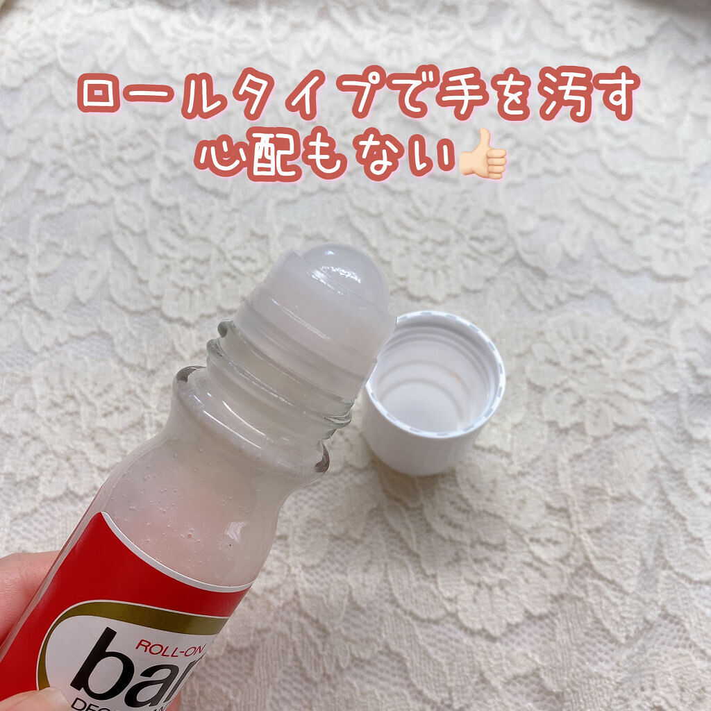 Ban バン ロールオンのクチコミ「˚*.꒰  昔から売っている赤バン  ꒱.*˚


ブランド▷▶︎Ban
商品名▷▶︎バン ロ.....」（3枚目）