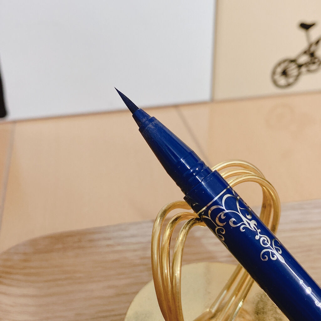 キトゥンアイズ ライナー 03 wedding navy/JILL STUART/リキッドアイライナーを使ったクチコミ（2枚目）