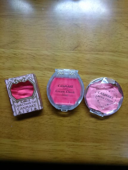 リップ&チーク ジェル/キャンメイク/ジェル・クリームチークを使ったクチコミ(1枚目)