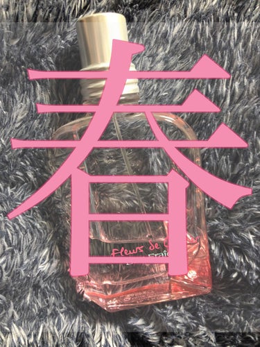 L'OCCITANE チェリーブロッサム オードトワレのクチコミ「桜葉🌸です

#自分ウケメイク 
この企画に香水で参加するのはありなのか…とは思いましたが香り.....」（1枚目）