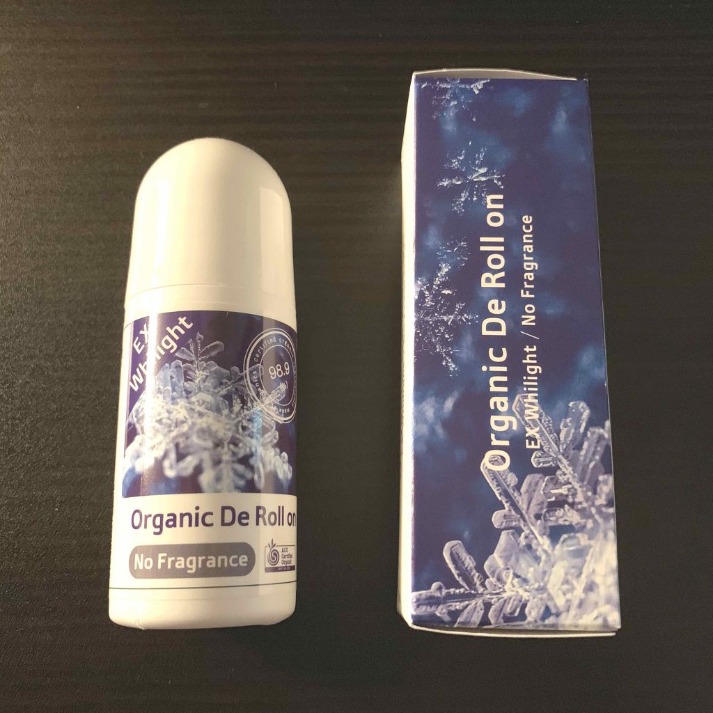 オーガニック DE ロールオン EX ホワイライト 無香料/made of Organics/デオドラント・制汗剤を使ったクチコミ(1枚目)