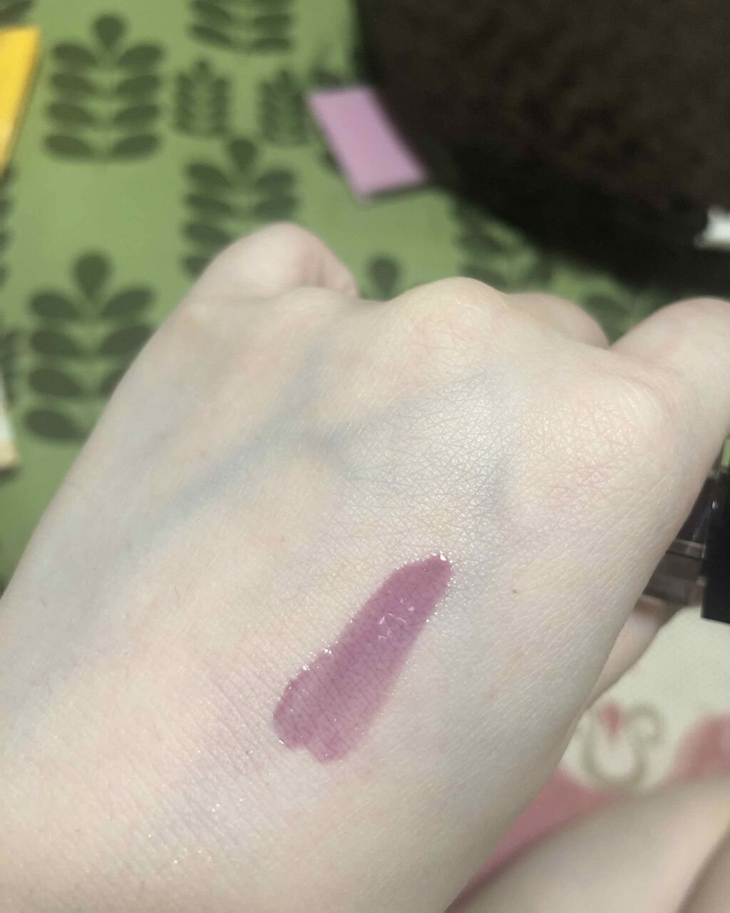 UR GLAM LIP OIL/U R GLAM/リップグロスを使ったクチコミ(2枚目)