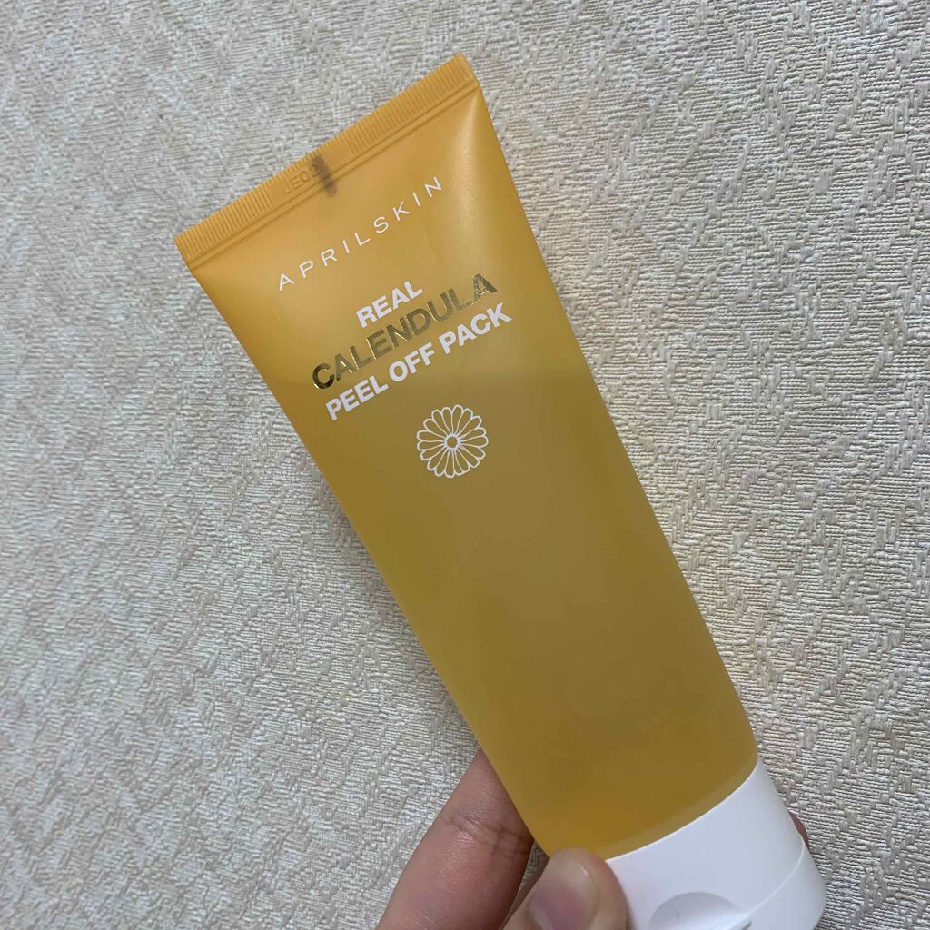 リアルカレンデュラピールオフパック/APRILSKIN/ピーリングを使ったクチコミ(1枚目)