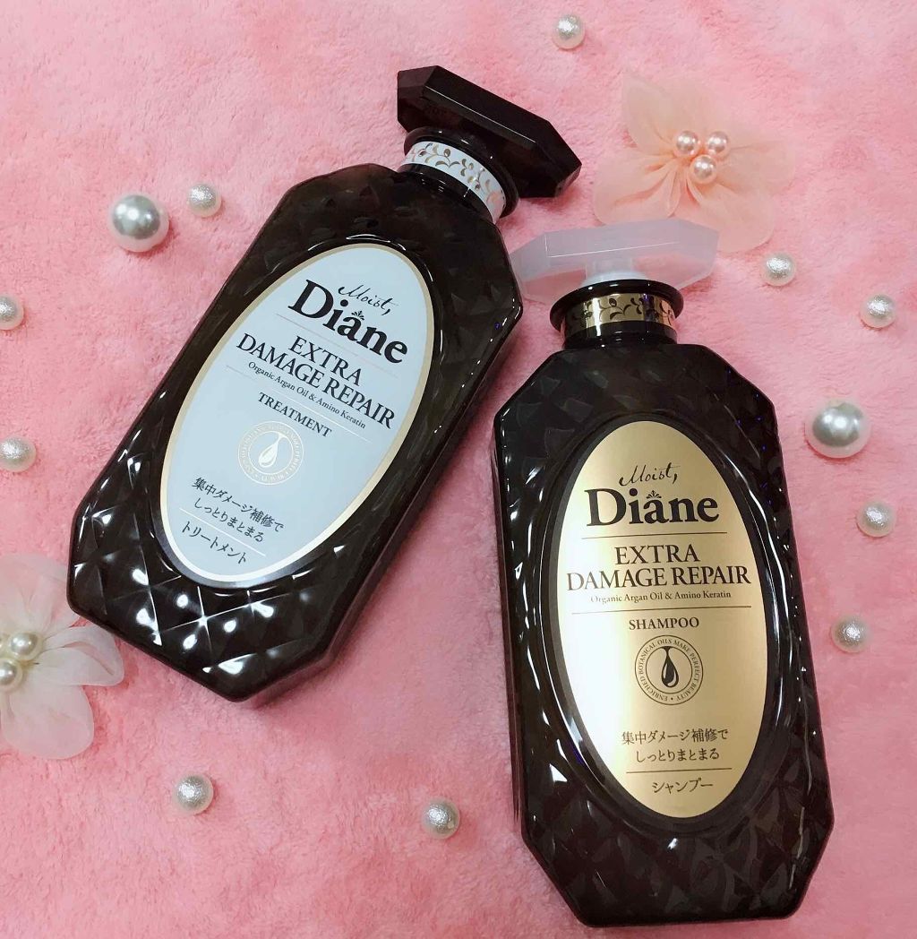 パーフェクトビューティ モイストダイアン エクストラダメージリペア シャンプー/トリートメント/ダイアン/市販シャンプーを使ったクチコミ(1枚目)