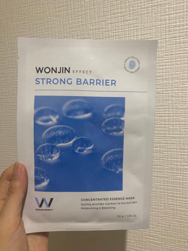 WONJIN EFFECT ストロングバリアマスクのクチコミ「WONJIN EFFECTストロングバリアマスク 30ｇ

翌朝ツルツル♥️最高( ´,,•ω.....」（1枚目）