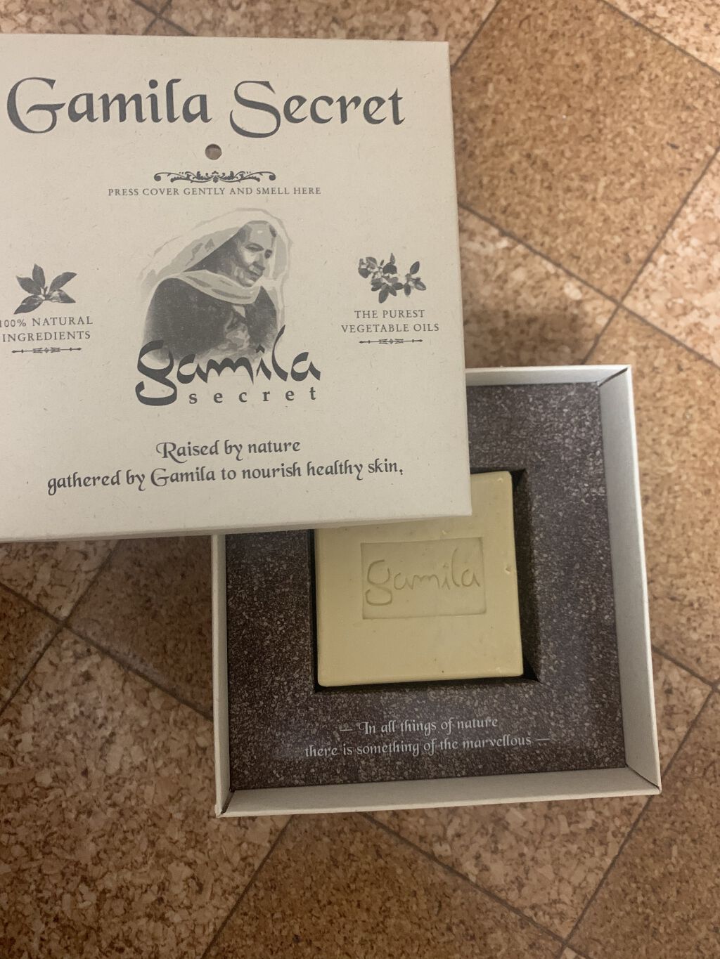 ガミラシークレット ゼラニウム/ガミラシークレット/ボディ石鹸を使ったクチコミ（1枚目）