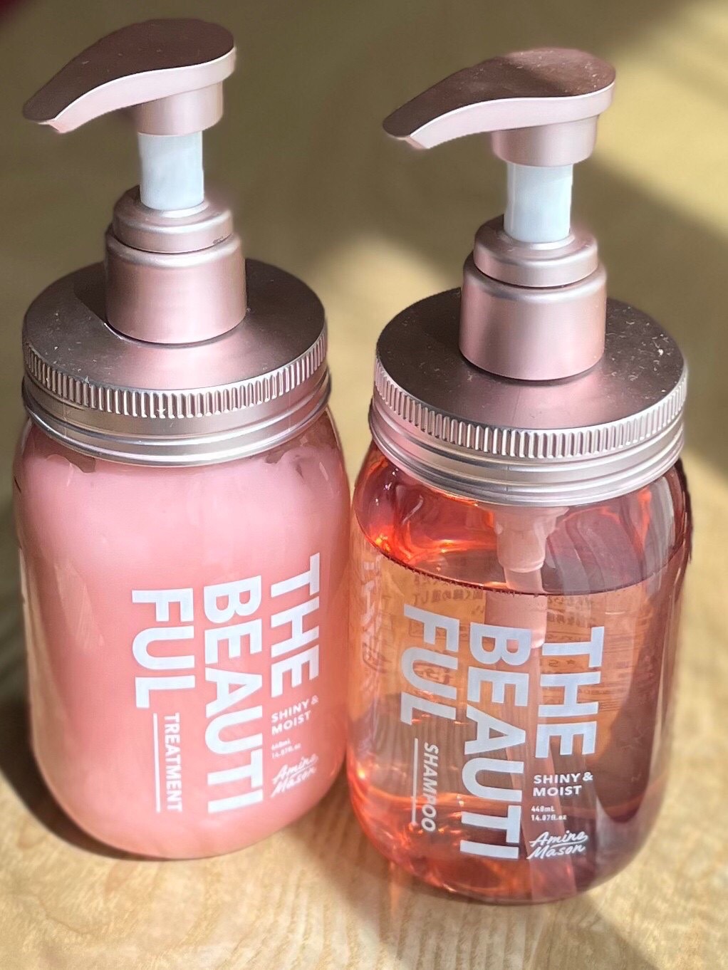 シャイニー＆モイスト シャンプー／ヘアトリートメント/アミノメイソン/市販シャンプーを使ったクチコミ（1枚目）