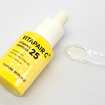 ビタペアC ビタミンC25アンプル/ネイチャーリパブリック/美容液を使ったクチコミ(4枚目)