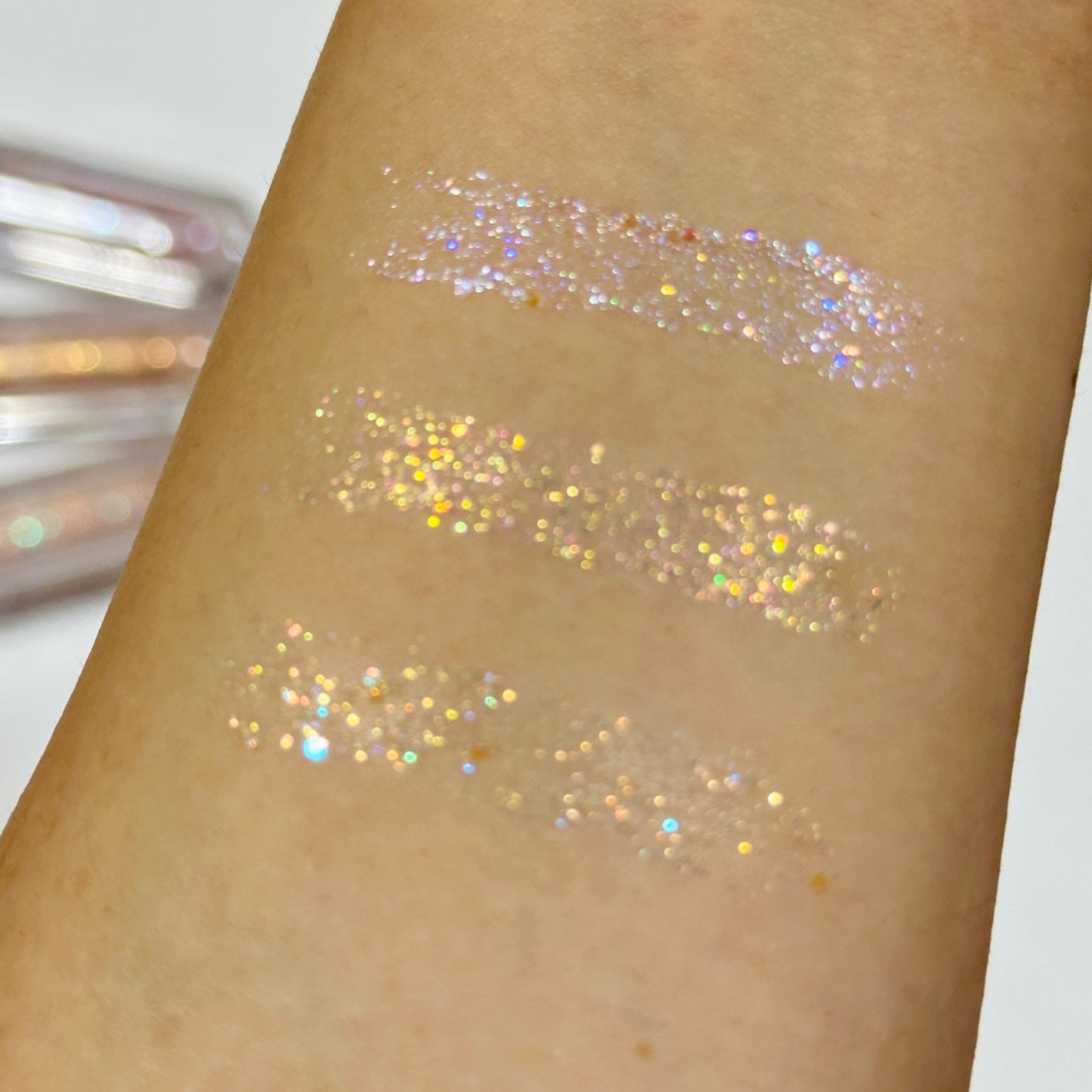 グラスグリッター/glow/グリッターを使ったクチコミ(6枚目)