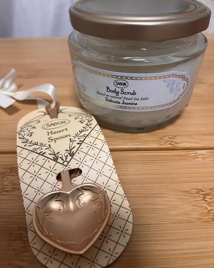 ボディスクラブ デリケート・ジャスミン/SABON/ボディスクラブを使ったクチコミ(2枚目)