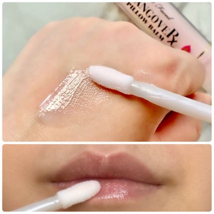 ~トゥー フェイスド ハングオーバー~ ピロー バーム リップ トリートメント/Too Faced/リップ美容液を使ったクチコミ(2枚目)