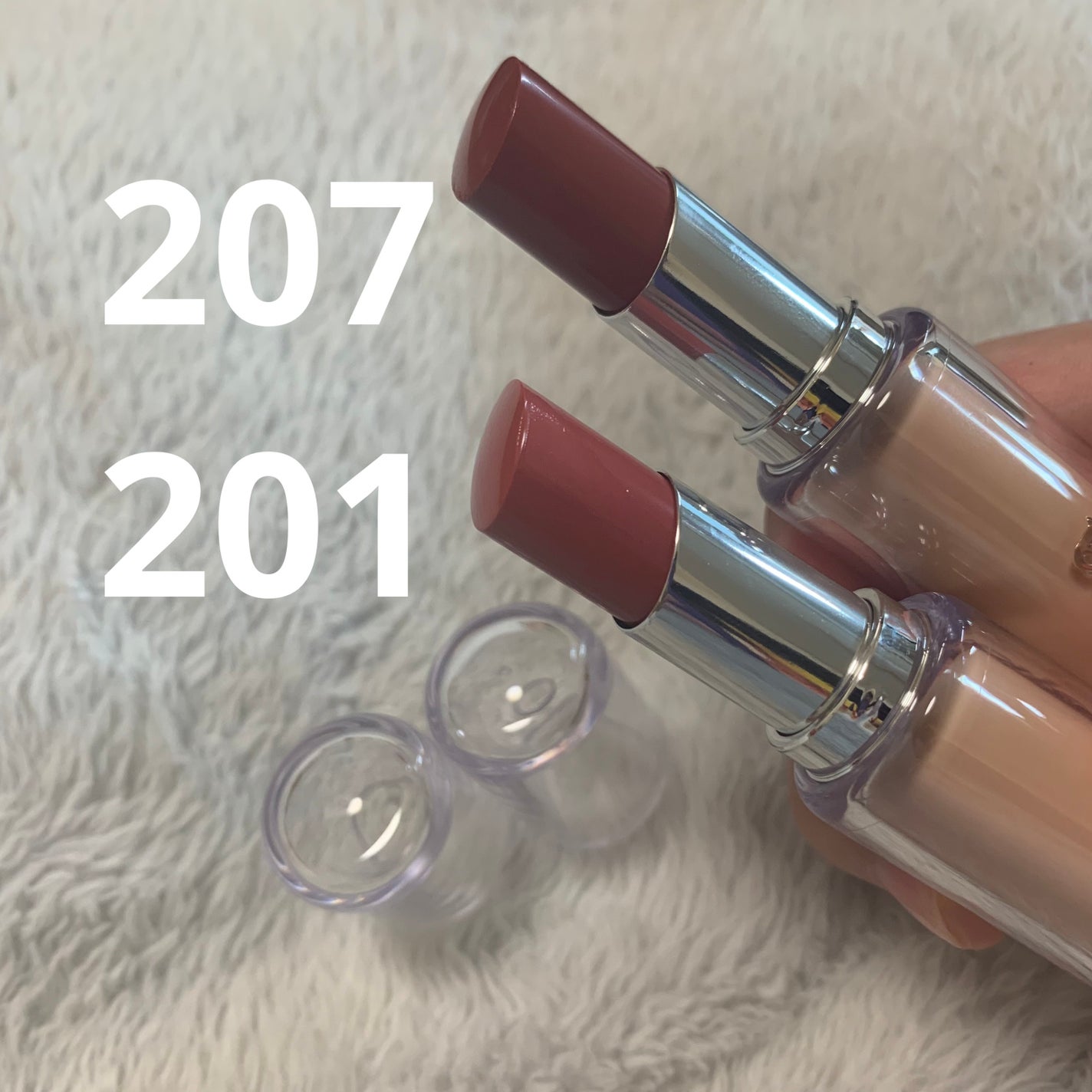 ボンディンググロウリップスティック/Laka/口紅を使ったクチコミ(3枚目)