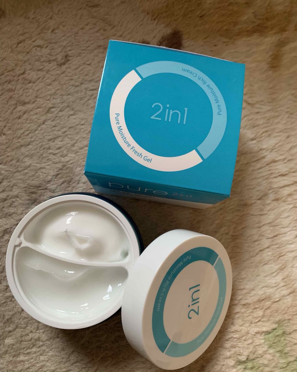 2in1 fresh gel/It's skin/フェイスクリームを使ったクチコミ（1枚目）
