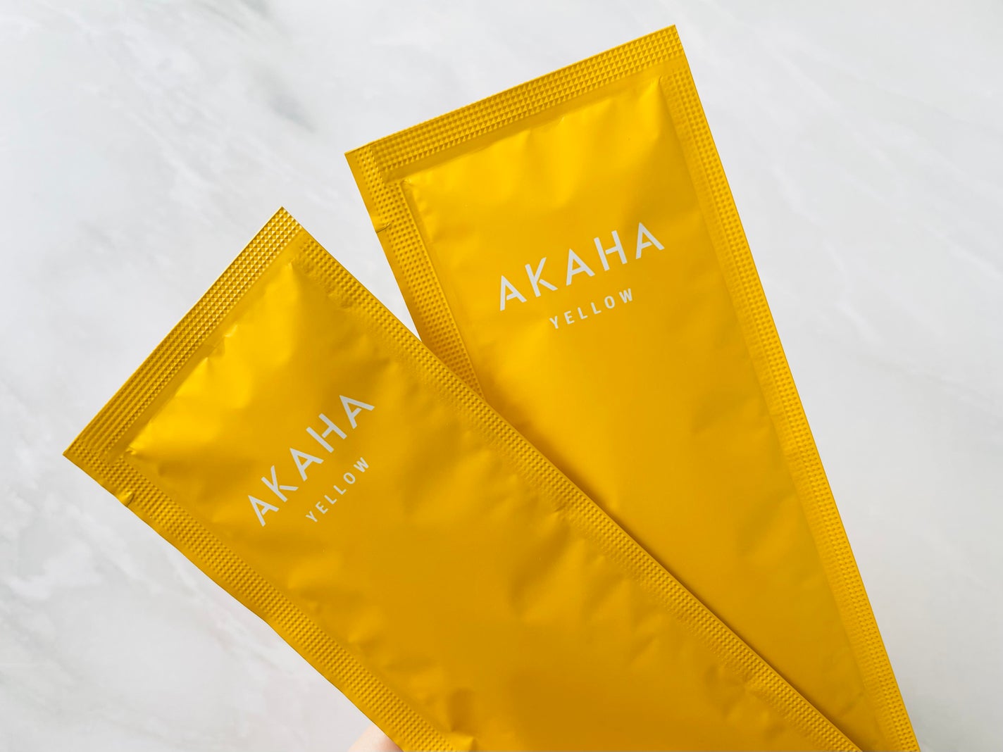 スパークリングセラムパック【YELLOW】/AKAHA/シートマスク・パックを使ったクチコミ(1枚目)