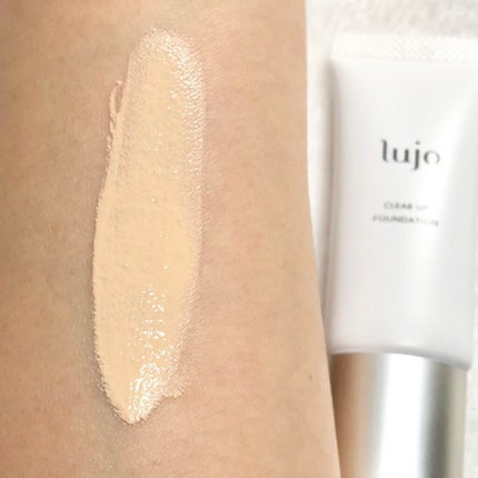 クリアアップ ファンデーション/lujo/クリーム・エマルジョンファンデーションを使ったクチコミ(3枚目)