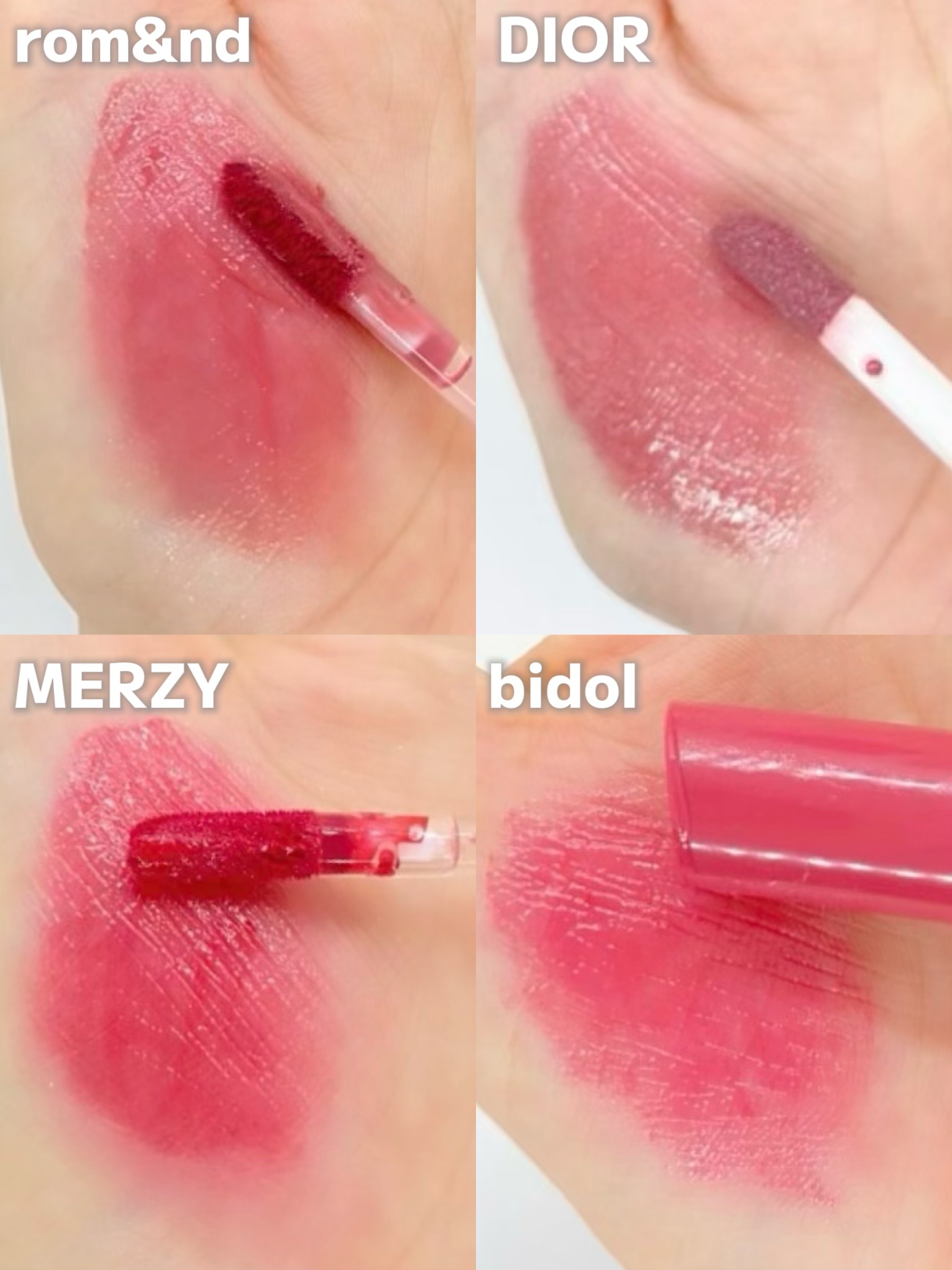 ジューシーラスティングティント/rom&nd/リップティントを使ったクチコミ（2枚目）