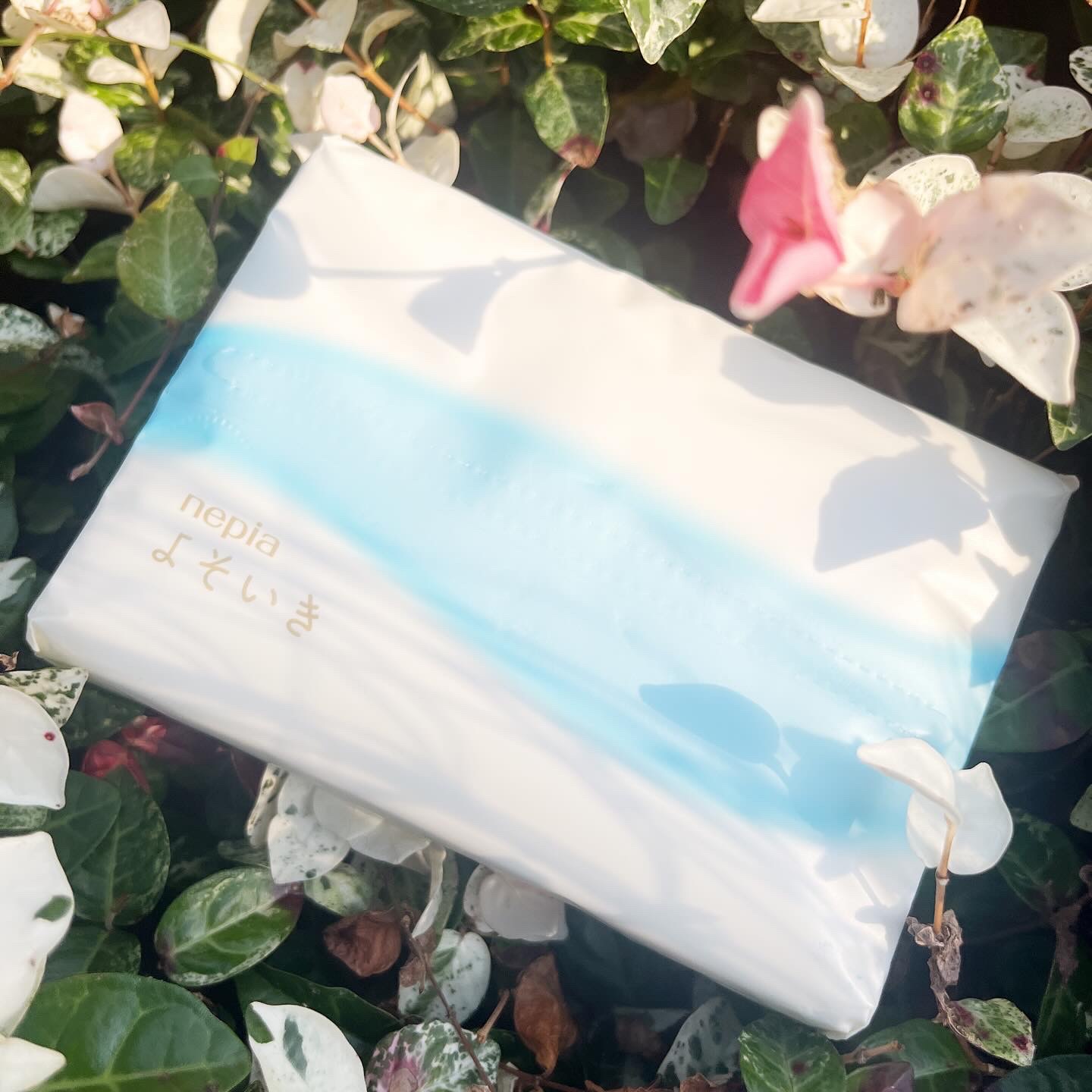 よそいき保湿ティシュ/ネピア/ティッシュを使ったクチコミ（2枚目）