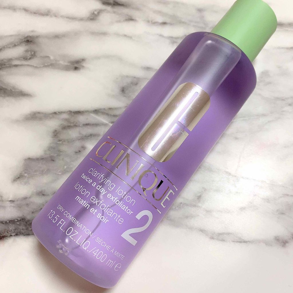 クラリファイング ローション 2/CLINIQUE/拭き取り化粧水を使ったクチコミ（1枚目）