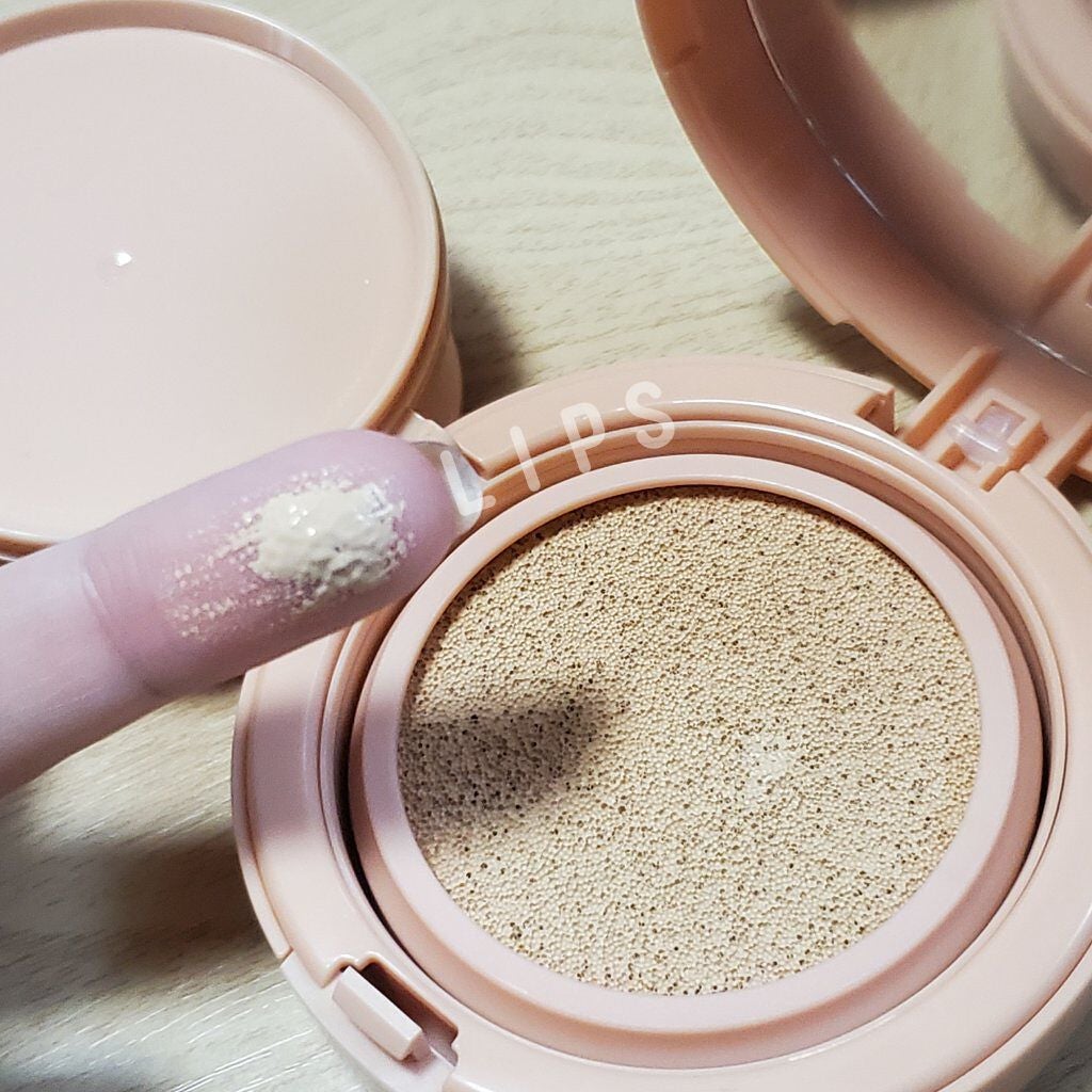 ゼロクッション/rom&nd/クッションファンデーションを使ったクチコミ(2枚目)