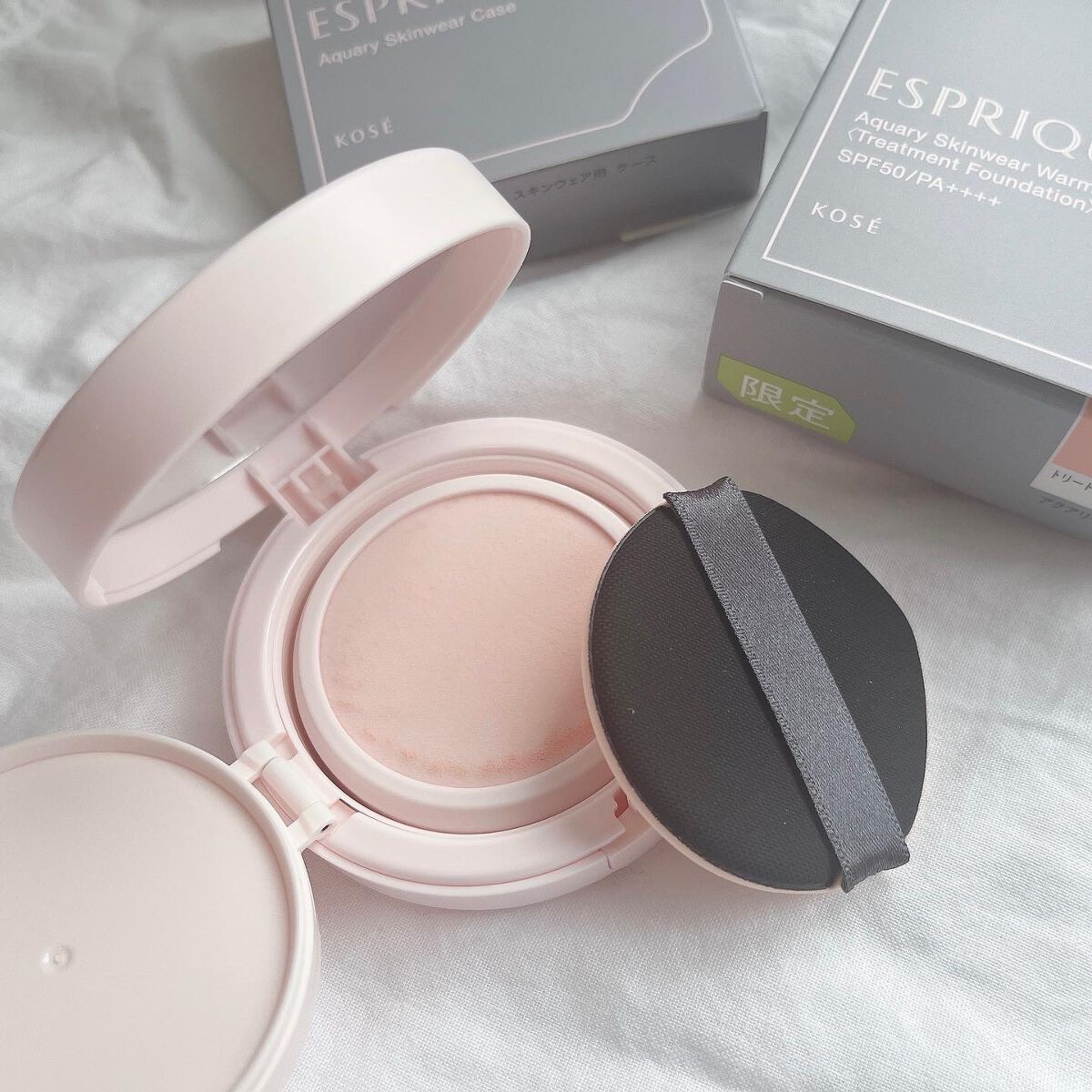 アクアリースキンウェア/ESPRIQUE/クッションファンデーションを使ったクチコミ（1枚目）