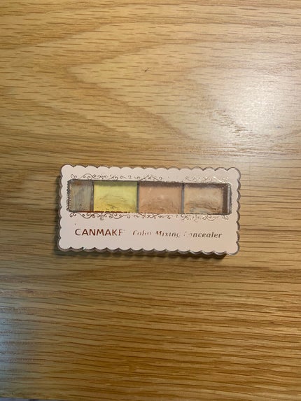 カラーミキシングコンシーラー/キャンメイク/パレットコンシーラーを使ったクチコミ(4枚目)