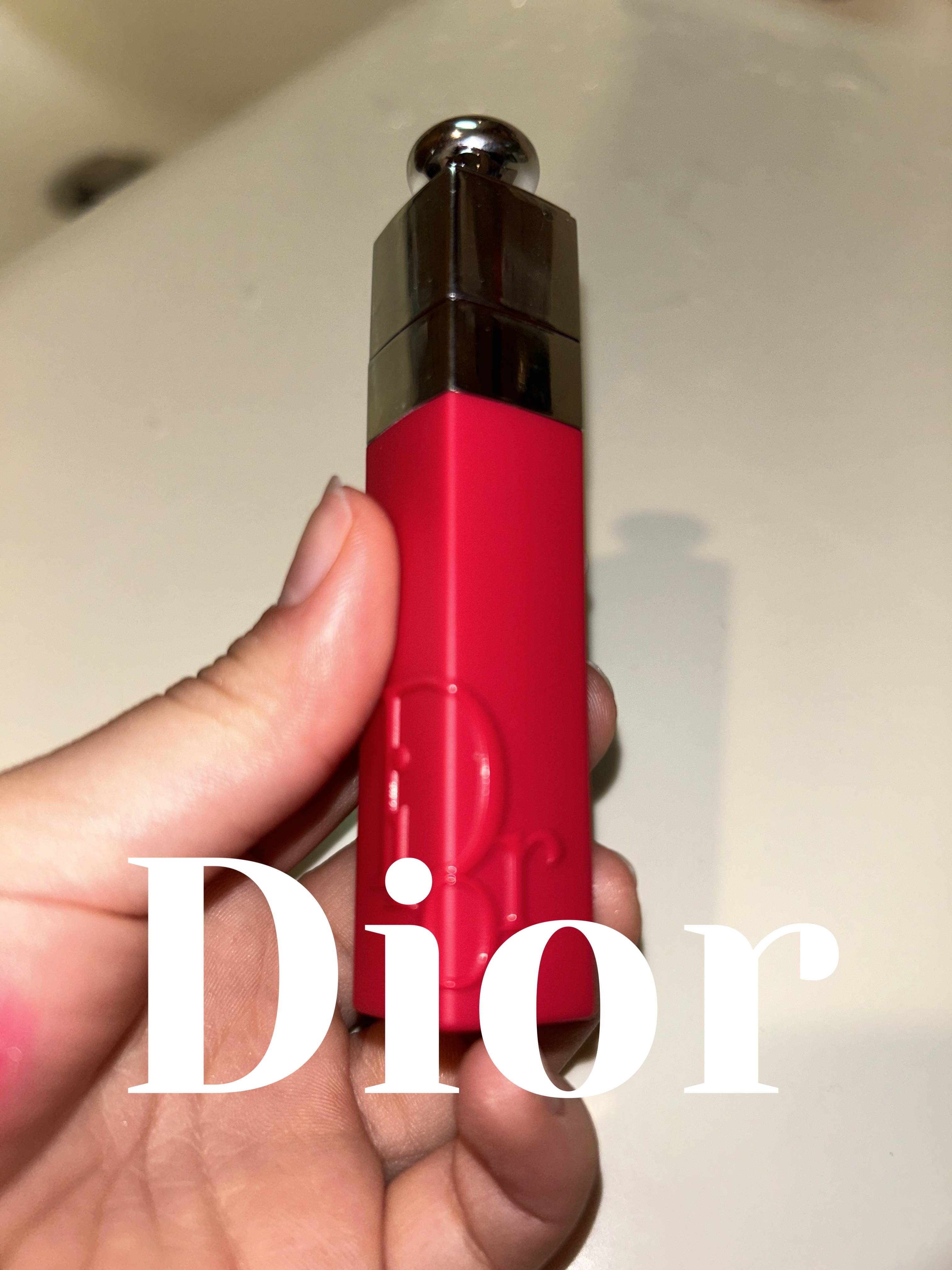 ディオール アディクト リップ ティント 761 ナチュラル フューシャ（生産終了）/Dior/リップティントを使ったクチコミ（1枚目）