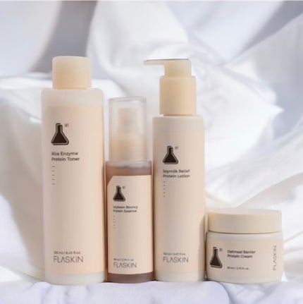 タンパク質フィラー90日スキンケアセット/FLASKIN/スキンケアキットを使ったクチコミ(2枚目)