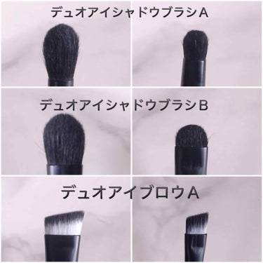 UR GLAM　DUO EYEBROW BRUSH A（デュオアイブロウブラシA）/U R GLAM/メイクアップキットを使ったクチコミ（2枚目）