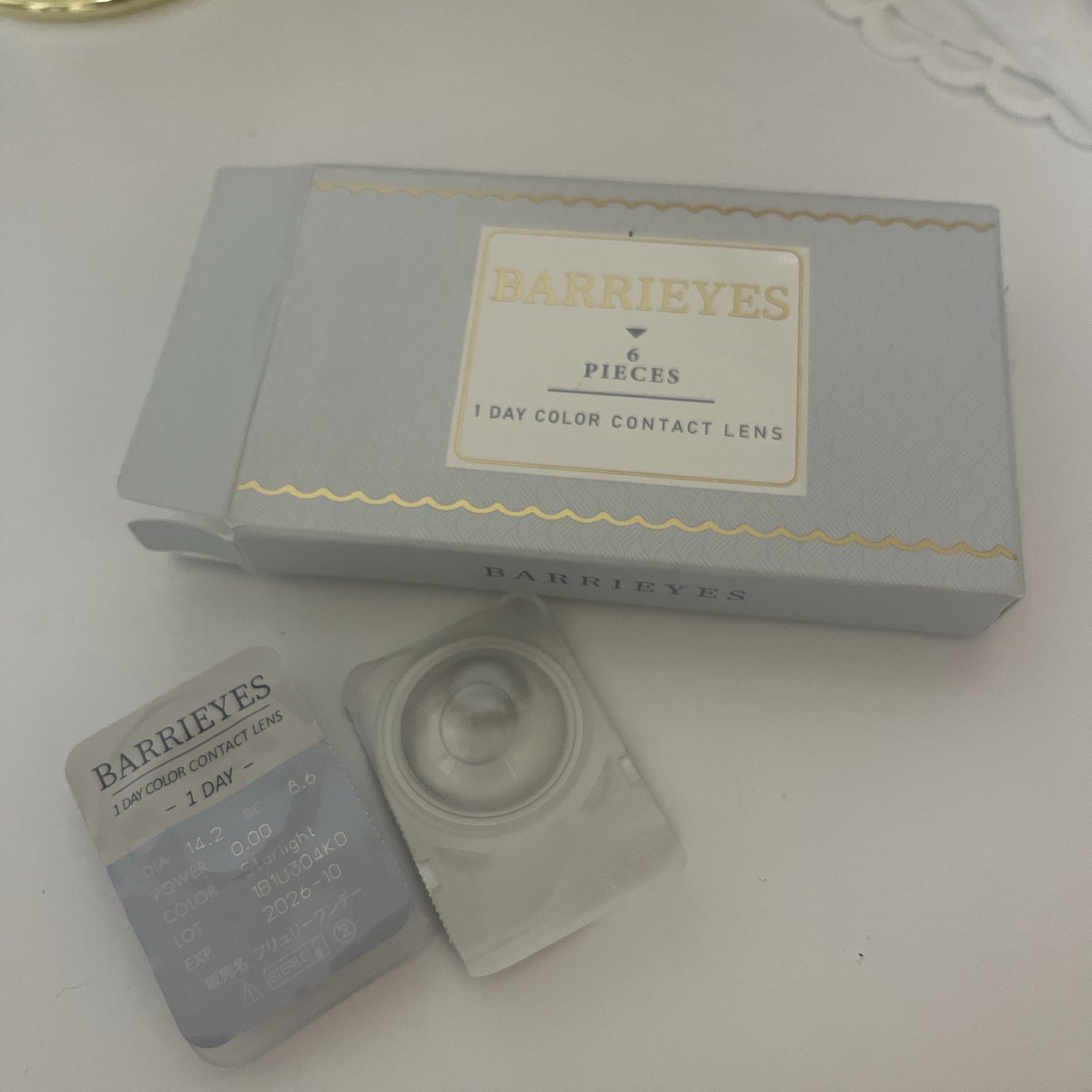 バーリーアイズ/BARRIEYES/カラーコンタクトレンズを使ったクチコミ(1枚目)